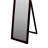 55" Tall Standing Floor Mirror, Walnut Finish, Rectangular Finish