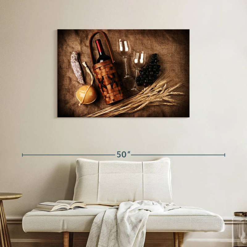 Yarlin nourriture et vin, H 26 po x l 39 po