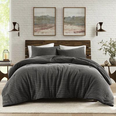 Édredon très grand / très grand, 3 pièces, coton gaufré, coton respirant, sommeil naturel, usure classique - en apparence, coutures Bartack Dash, rembourrage, côtés en coton à l'année, pré-lavé à la pierre