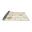 Tapis contemporain beige / bleu-520978273