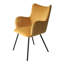 Chaise de salle à manger Curvy-609654277