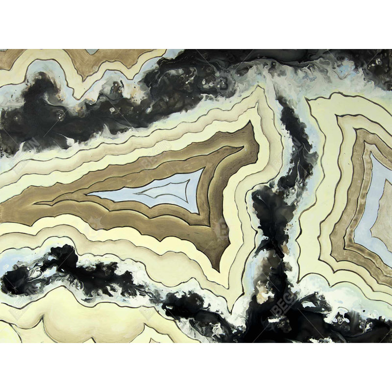 Lace agate Bath Mat with Non-Slip Backing - Quick Dry Memory Foam Bathroom Rug - Absorbent - Modern Plush Spa-Style - Machine Washable
