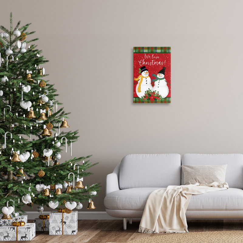 We We Christmas Christmas, art mural par Annie Lapoint, H 24 po x l 16 po