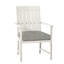 Croquet Patio Dining Armchair with Cushions-24278362-62498454-63310350