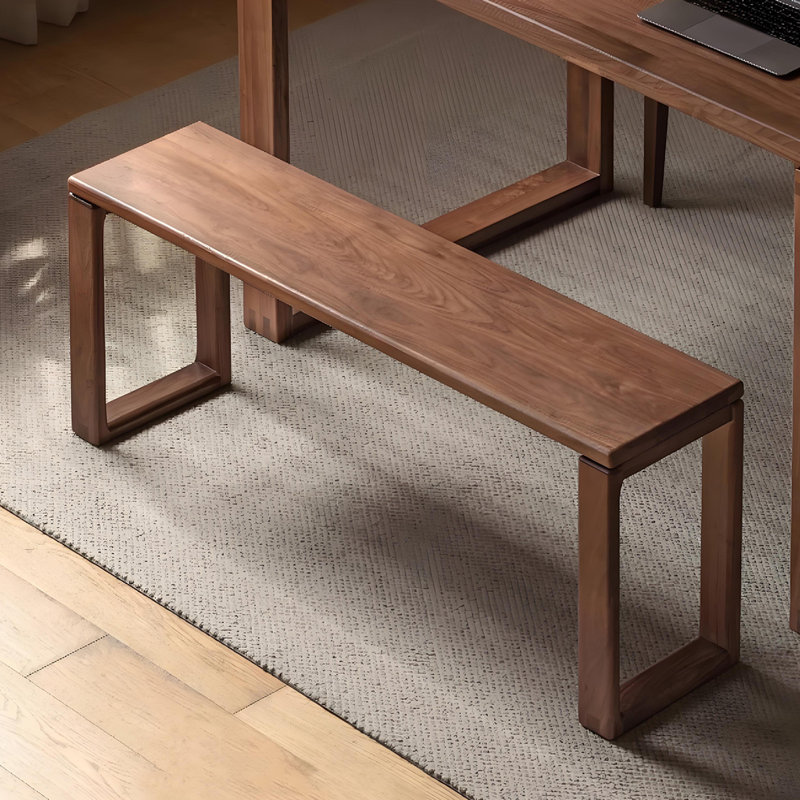 Banc en bois massif Kamya