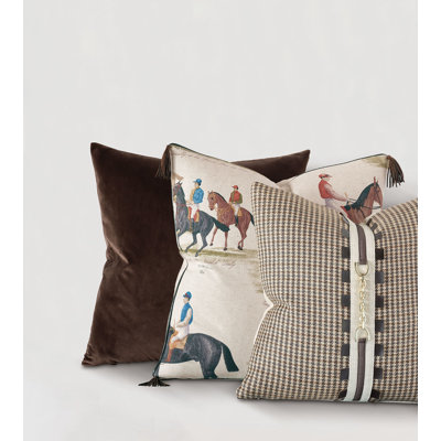 Aiden Appliqued Throw Pillow