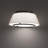 Hailey Fabric LED Flush Mount-55898130