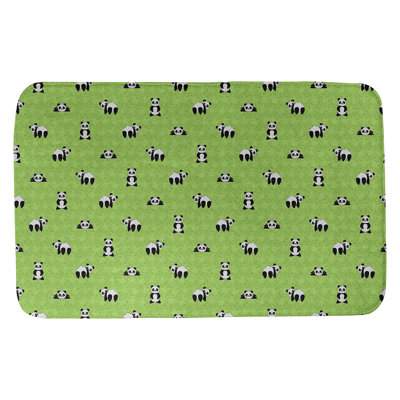 Tapis de salle de bain panda Avicia
