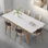 Rectangular Nordic dining table
