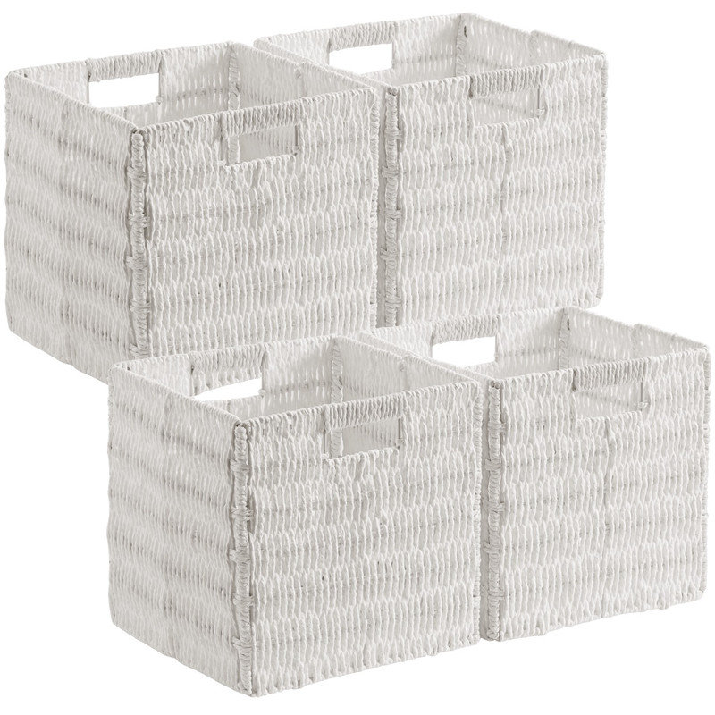 Bac à papier, Blanc, 4
