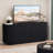 63"Wavy Storage Sideboard, Accent Cabinet, Double-Door Buffet Cabinet with Adjustable Shelves-1899088896