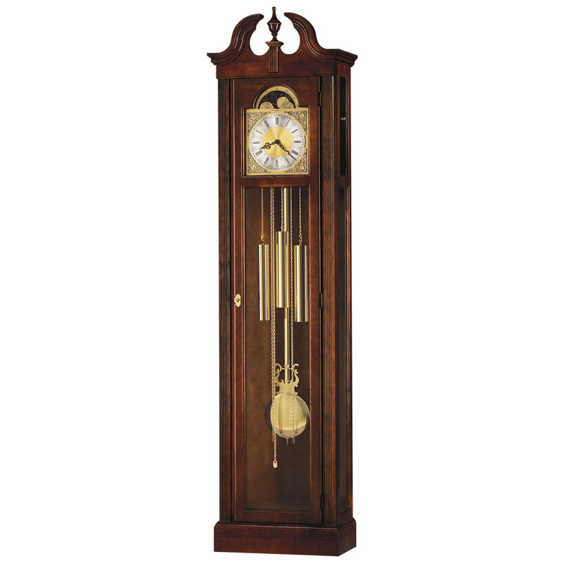 194.9cm Solid + Manufactured Wood Grandfather Clock