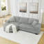 Canapé-lit modulaire rembourré Corduroy-116370695