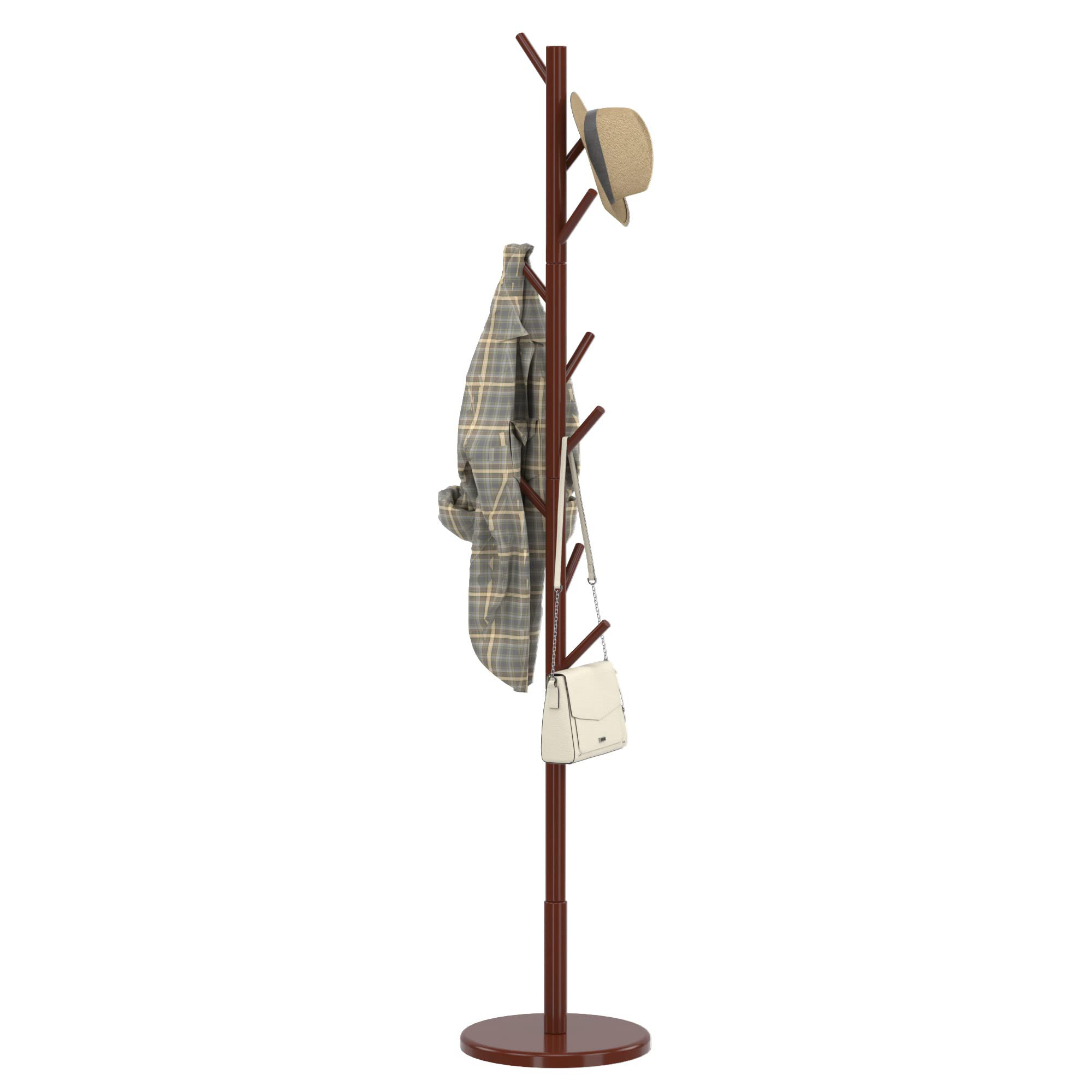 Latitude Run® 9 - Hook Coat Rack | Wayfair