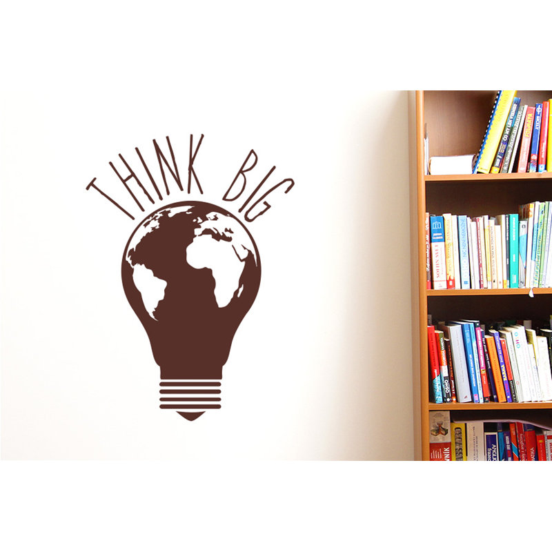 Wall Decal, Large, Brown