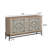 4 Door Wood Cabinet
