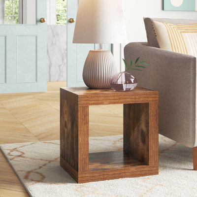 Alguno Floor Shelf End Table