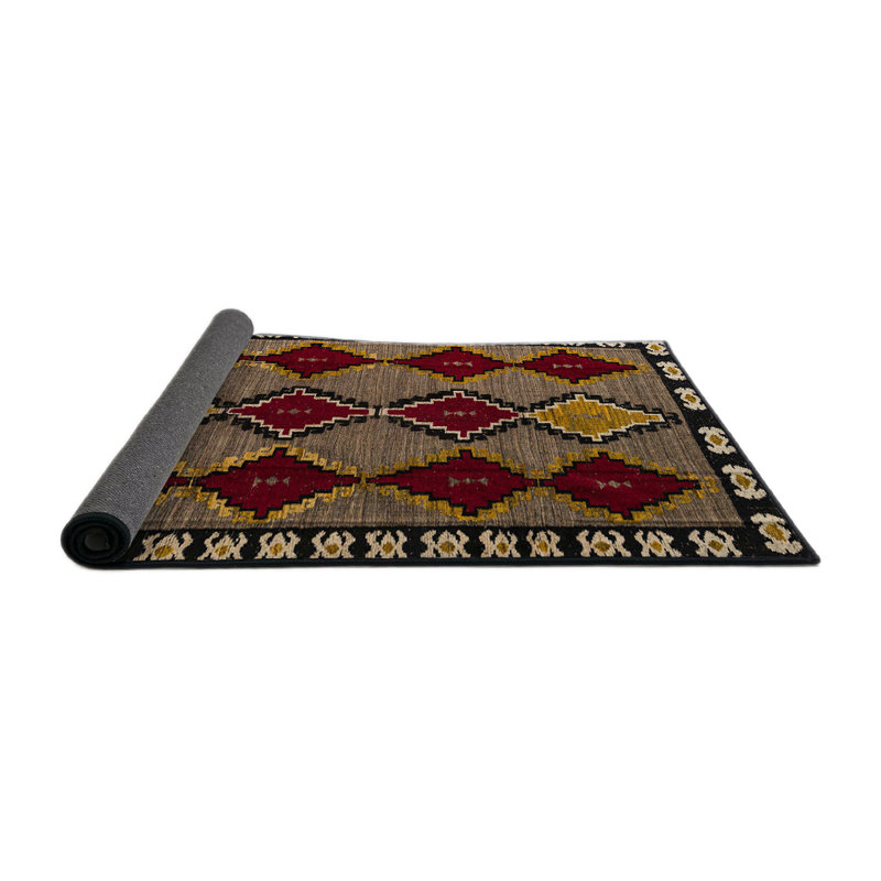 Tapis abstrait moderne 4990, Rond 3 pi