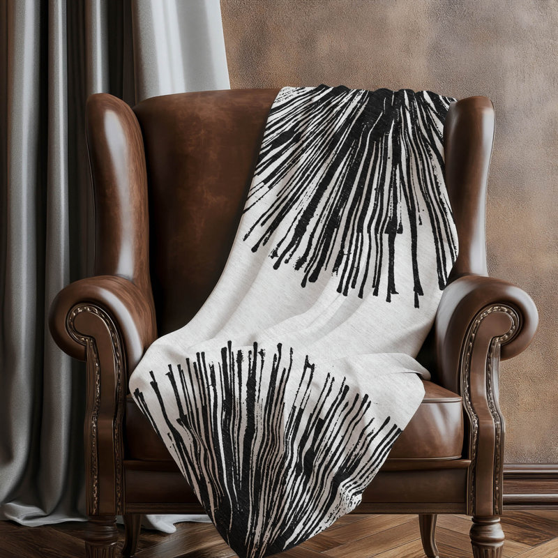 Jeté Sherpa ASB642 Addison, Noir