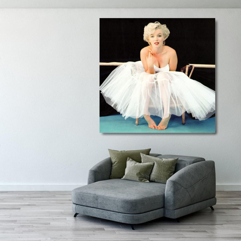 Marilyn Monroe Ballet 3, H 28 po x l 28 po