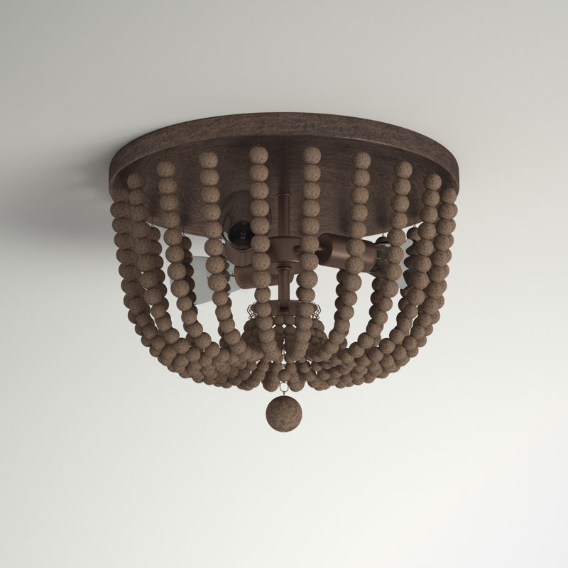 Plafonnier encastré à 3 lumières 15,75 po Calabasas, Bronze doré