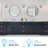 4 - Light Dimmable LED Vanity Light
