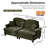 Mid Century Oversized Large Two Seater Sofa-455574618-440691390