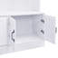 59" Wide Entry Hall Tree With 6 Cabinets And Adjustable Shelves-263804813