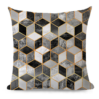 (With Or Without Inserts) Set of Two 18'' or 20'' Flat Touching Throw Pillows