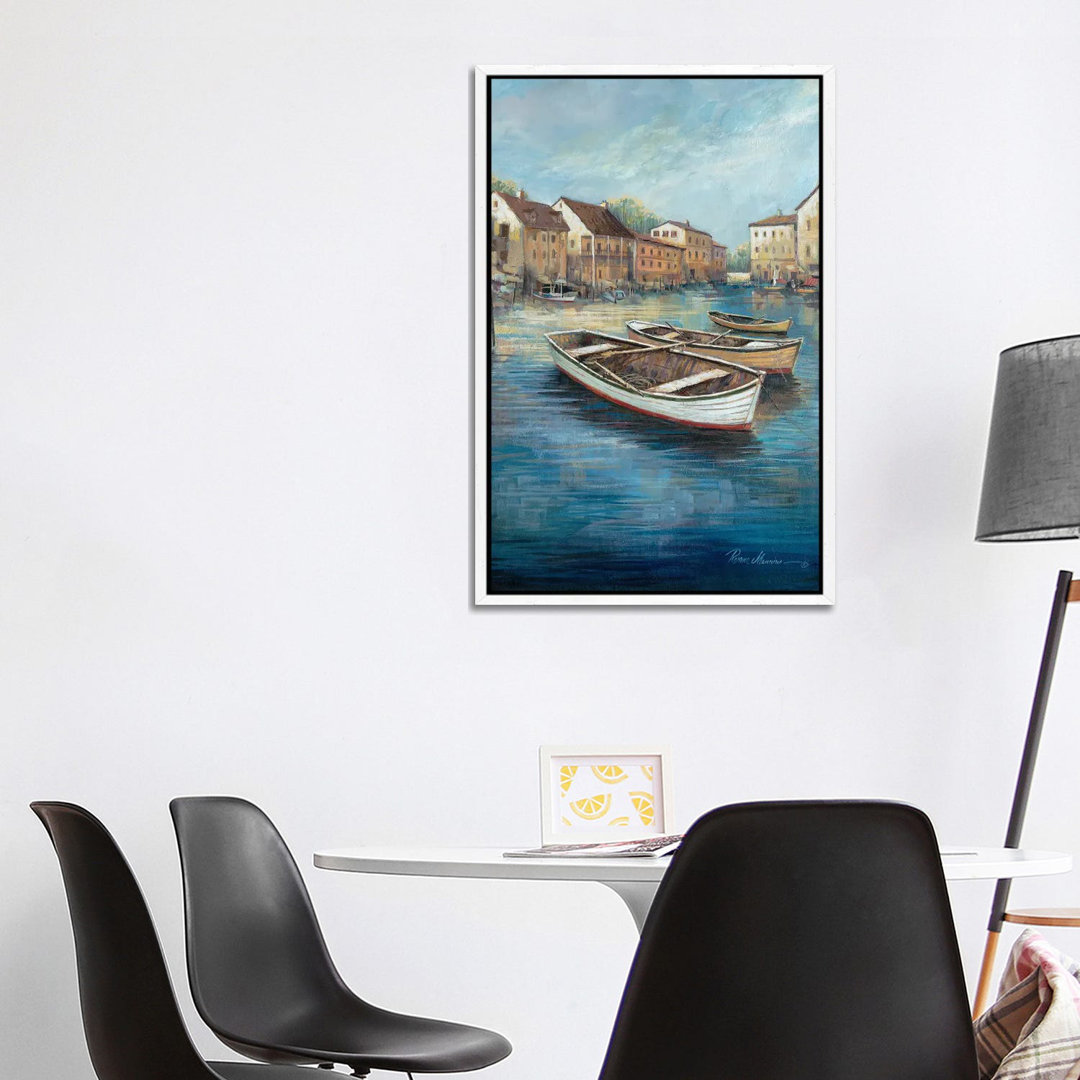 Tranquil Harbor I von Ruane Manning - Galerie- Giclée auf Leinwand