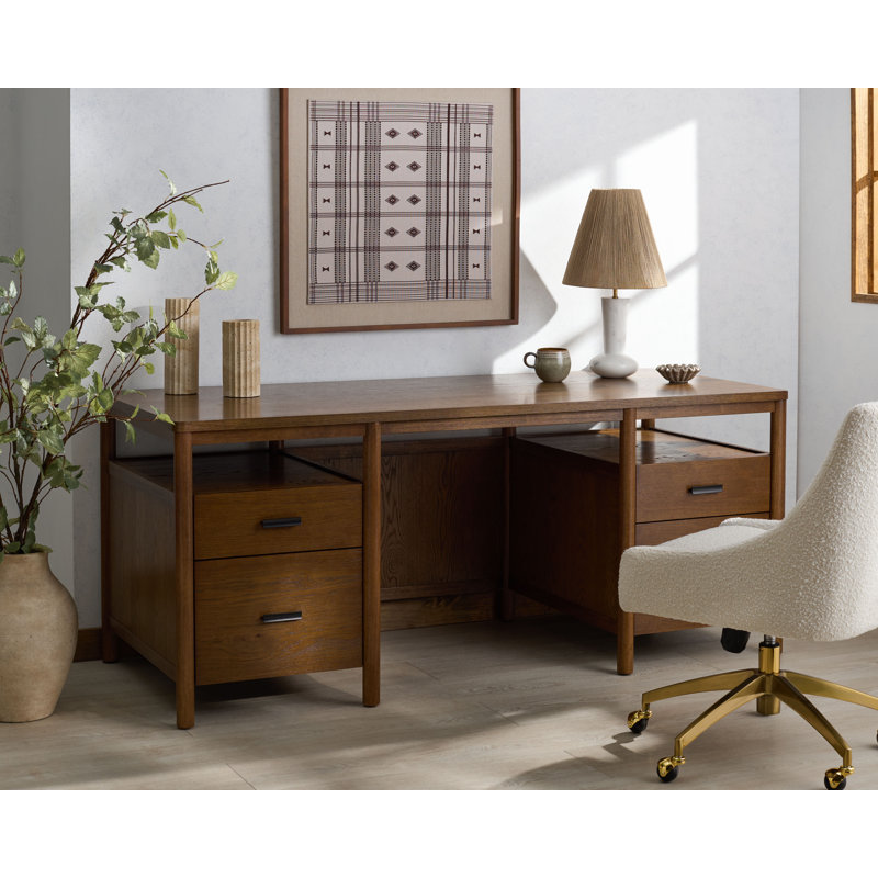 Kaplan Executive Desk, Chêne moyen