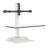 Soar™ Rise Electric Sit/Stand Arm Height Adjustable Silver Motorized Multi Screen Desktop Mount with Shelving Holds up to 10 lbs