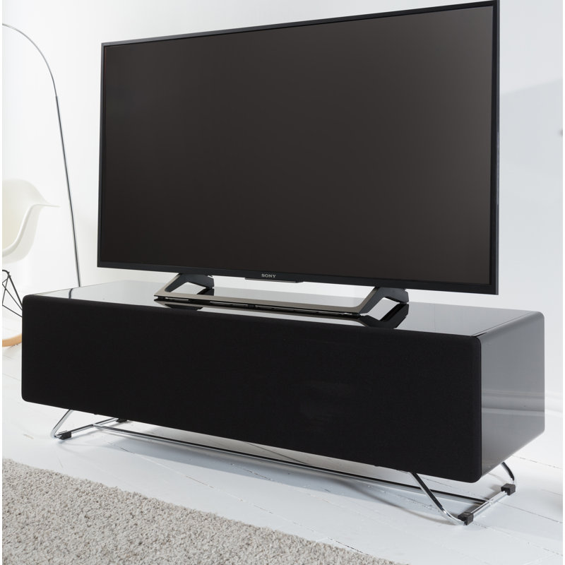 Essary Unfinished TV Stand for TVs up to 60", Black