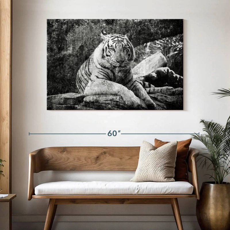 Crowle Textured Tiger, 32" H x 48" W