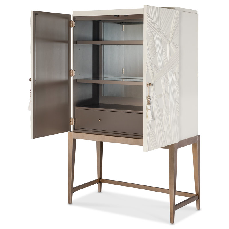 Melange Dream Weaver Bar Cabinet