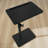 Sofa Armrest Tray Table, 360° Swivel Adjustable Height, Snack Side Table with Phone & Tablet Slot for Couch, Bed-1729084235