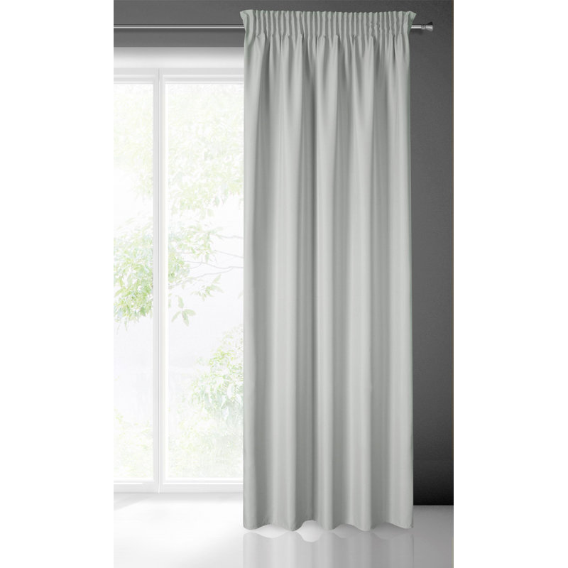 Harvey-Joe Blackout Curtain, 140cm W x 270cm L, Steel