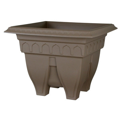 Pot à fleurs en plastique moulé Meuric