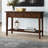 Mercado 2-drawer Solid Wood Sofa Console Table with Shelf