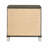 Deep Champagne 2 drawer bedside table