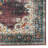 Ducote Washable Ivory and Burgundy Machine Woven Area Rug-671515586