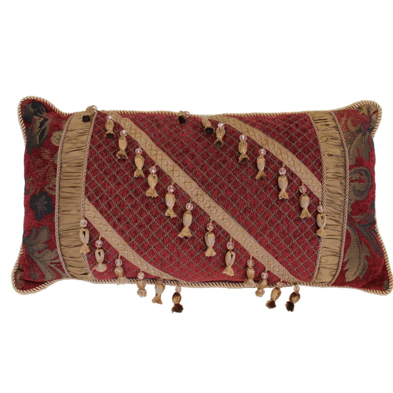 Coussin lombaire patchwork