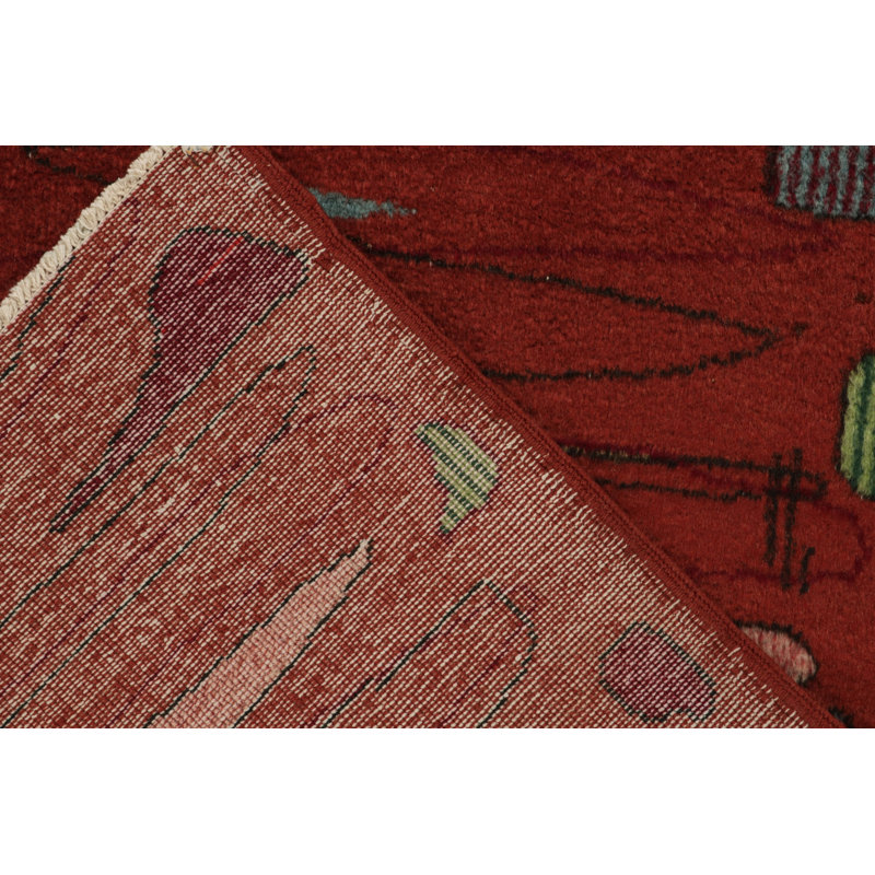 One-of-a-Kind 3'2" X 6'10" Hand Knotted Area Rug
