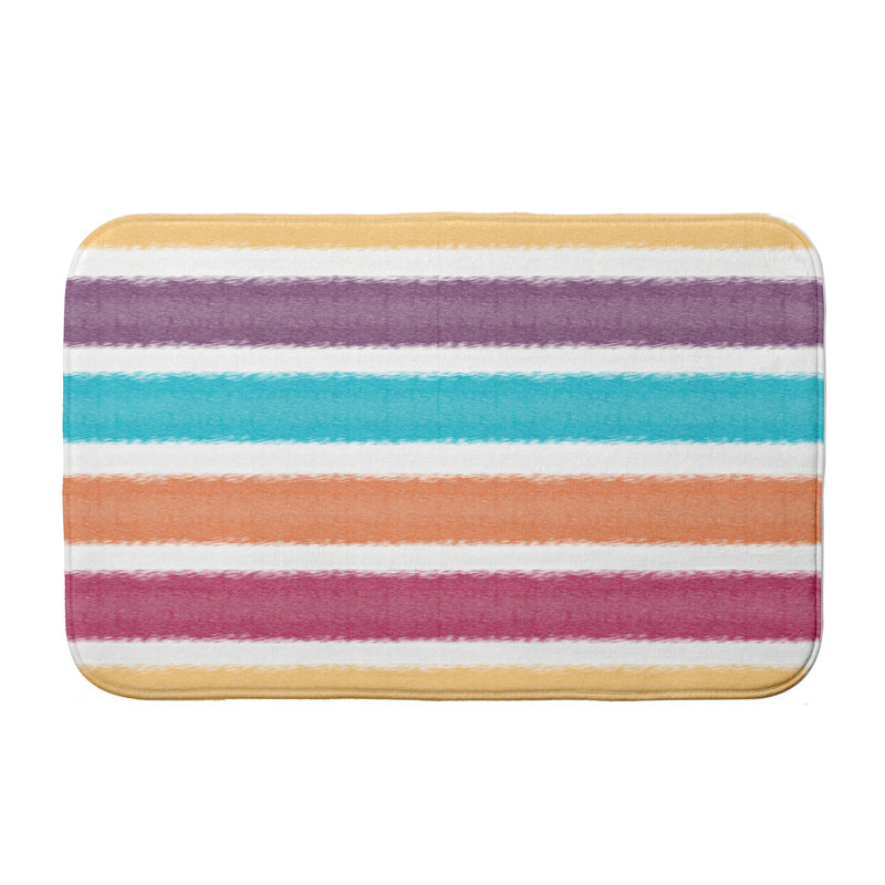Tapis pour salle de bain Lemaire, l 34 po x L 21 po, Jaune