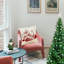 Housse de coussin en lin 18 po Nelsonia