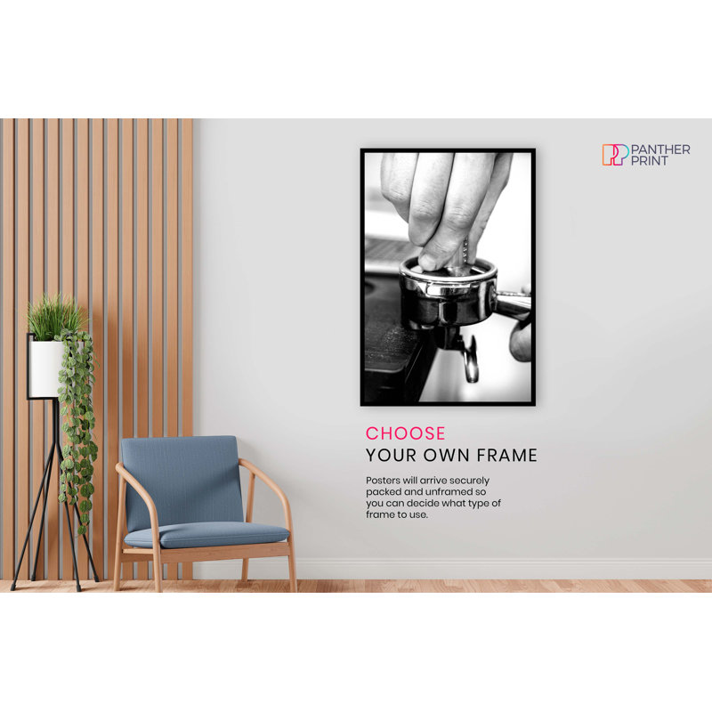 Coffee Barista Hands 1 Piece Wall Art, 61cm H x 41cm W
