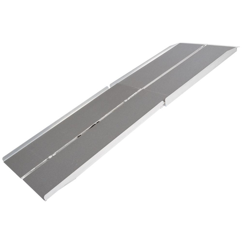 Silver Spring Aluminum Multi-Fold Wheelchair Ramp, 1.75" H x 30" W x 96" L