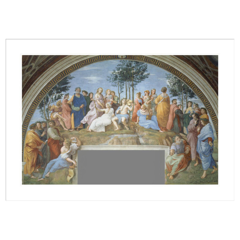 Parnassus by Raphael -Framed Giclee Print, 29.9" H x 41.5" W