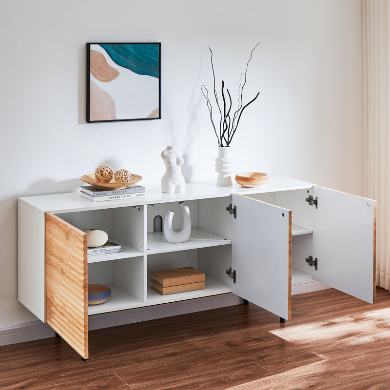Flemmie Unfinished TV Stand for TVs up to 60"
