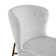 Ayjai Upholstered Full Back Side Chair in Gray